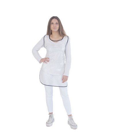 DELANTAL TRANSPARENTE