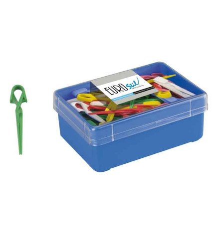 CAJA 5 DNS.PINZA PLASTICO PEQ.