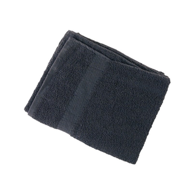 TOALLA 100% ALGODON 50X90 380 GRS/M2 NEGRA