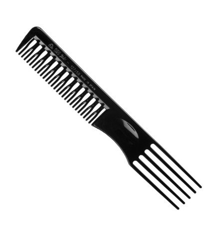 PEINE AHUECADOR CURVADO NEGRO 19 CM