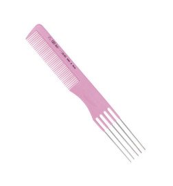 PEINE AHUECADOR COLOR 19,5 CM 5 PUAS HIERRO