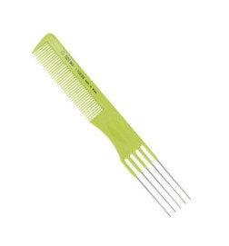 PEINE AHUECADOR COLOR 19,5 CM 5 PUAS HIERRO