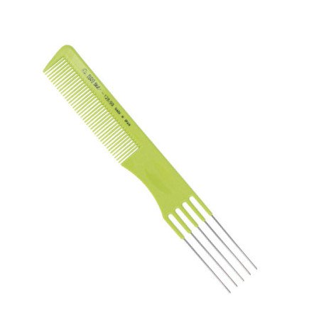 PEINE AHUECADOR COLOR 19,5 CM 5 PUAS HIERRO