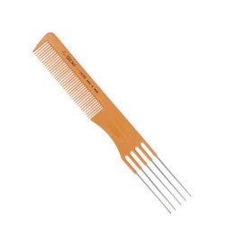 PEINE AHUECADOR COLOR 19,5 CM 5 PUAS HIERRO