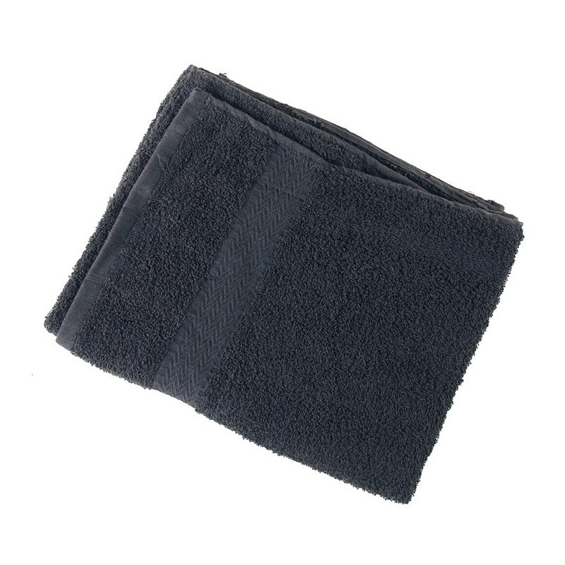TOALLA 100% ALGODON 40X80 380 GRS/M2 NEGRA