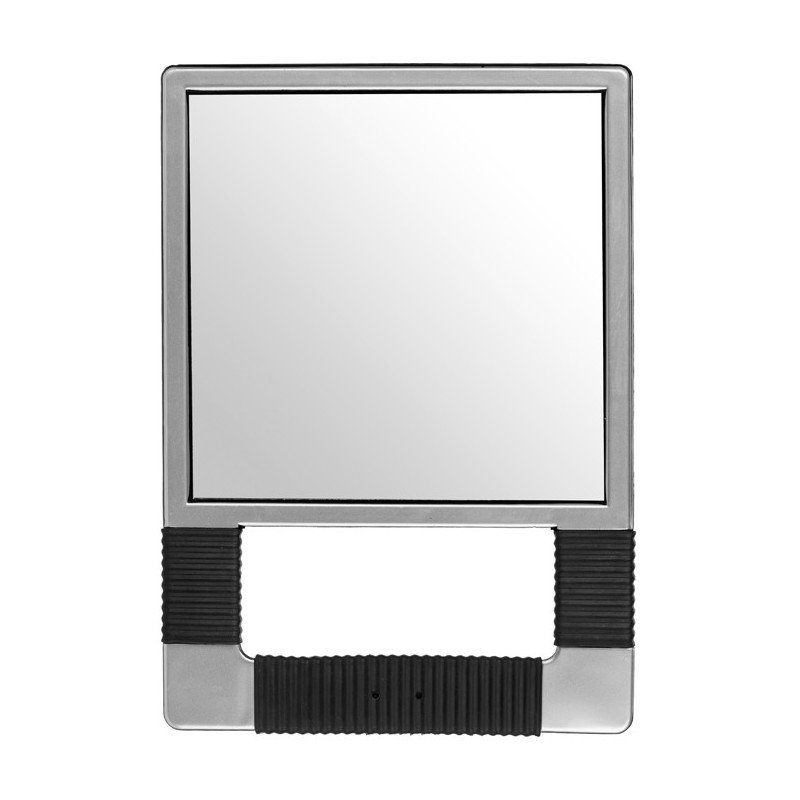 ESPEJO RECTANGULAR PLATEADO