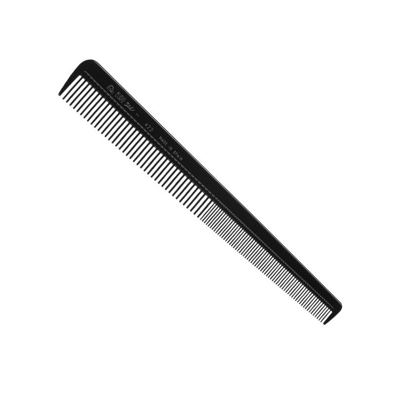 PEINE ESPECIAL PELUQUERO 18 CM NEGRO