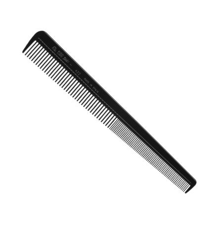 PEINE ESPECIAL PELUQUERO 18 CM NEGRO