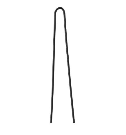 BOLSA 20 U.HORQUILLA MOÑO NEGRA 65 MM