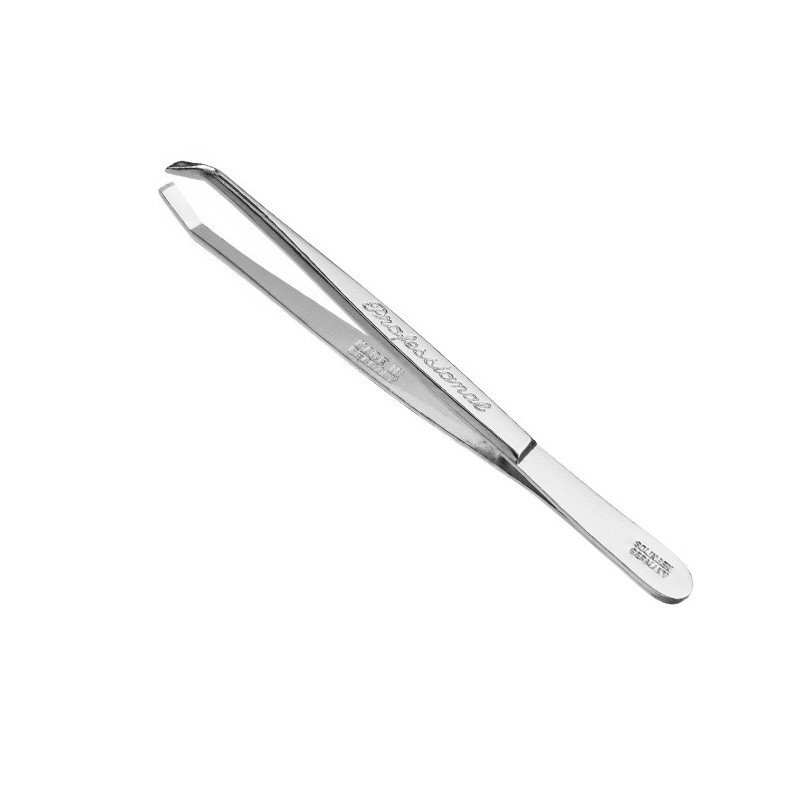 PINZA DEPILAR GDE.NIQUEL 9 CM.