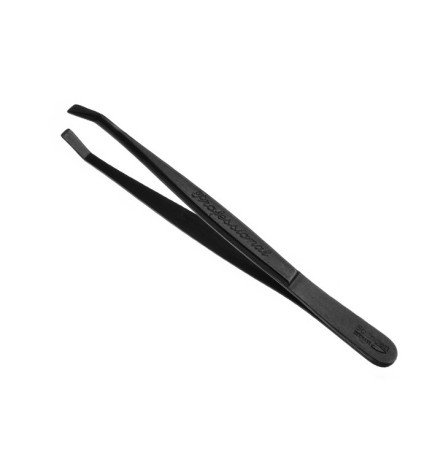 PINZA DEPILAR GDE. NEGRA 9 CM.