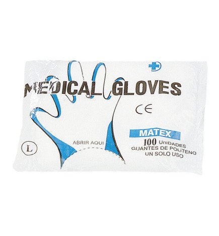 BOLSA 100 GUANTES DESECHABLES