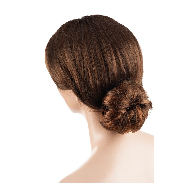 RED INVISIBLE NYLON MOÑO NEGRO