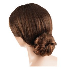 RED INVISIBLE NYLON MOÑO CASTAÑO CLARO