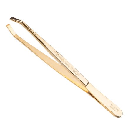 PINZA DEPILAR PROF.DORADA 9 CM