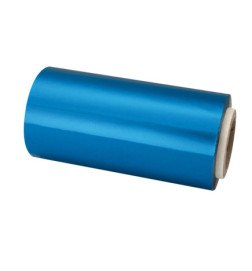 ROLLO PAPEL ALUMINIO 13 CM.AZUL