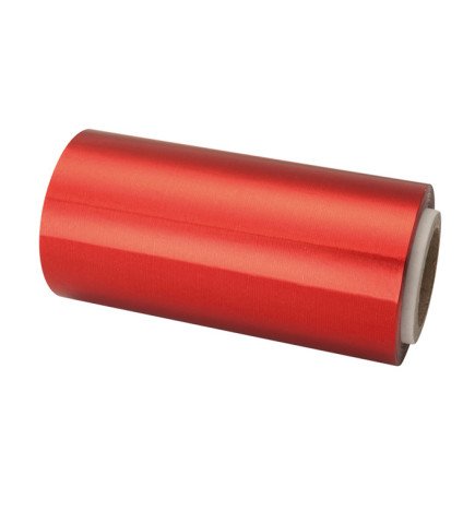 ROLLO PAPEL ALUMINIO 13 CM.ROJO