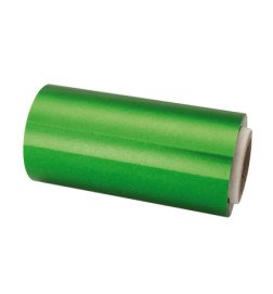 ROLLO PAPEL ALUMINIO 13 CM.VERDE
