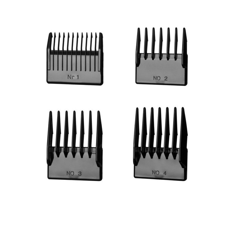 CONJUNTO 4 PEINES PLAST.FAMEX