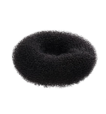 RELLENO MOÑO CIRCULAR NEGRO