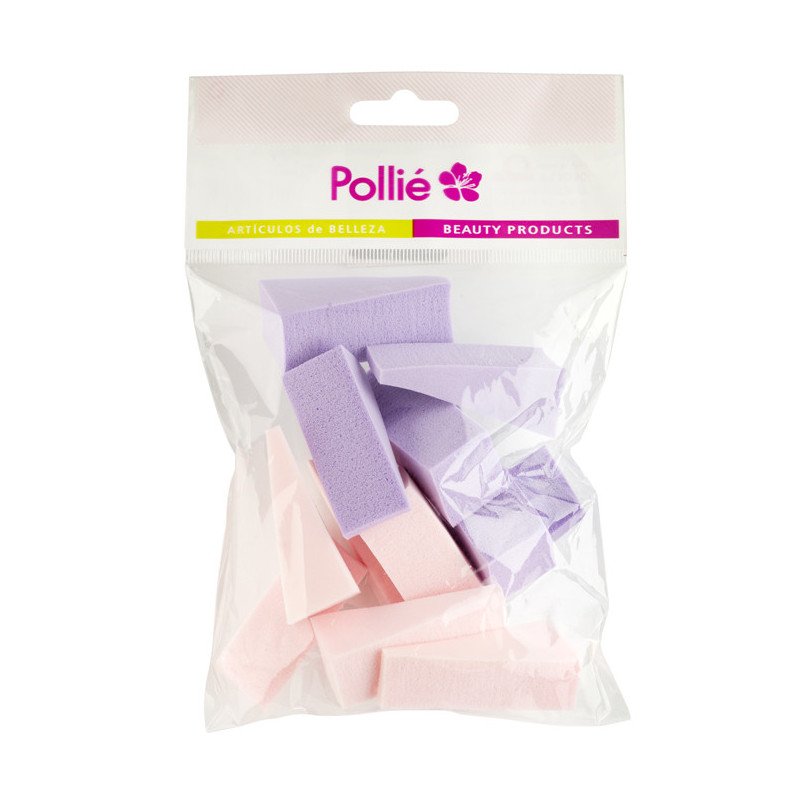BOLSA 12 ESPONJAS MAQUILLAJE