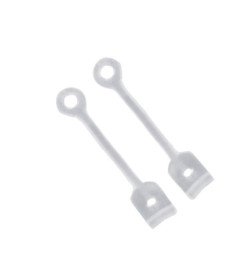 BOLSA 50 GOMAS BIGUDIES CORTAS SILICONA