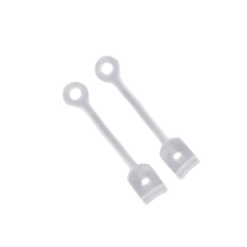 BOLSA 50 GOMAS BIGUDIES CORTAS SILICONA