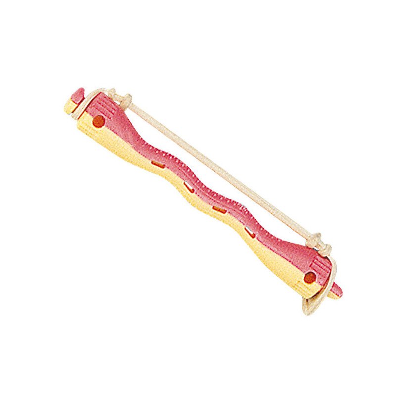 DNA.BIGIGUDI PLASTICO BICOLOR ONDULADO