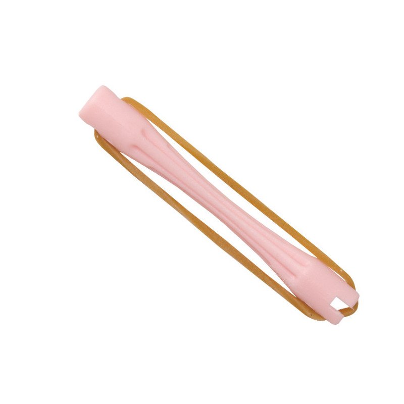 BOLSA 100 BIGUDIS PLAS.N.1 ROSA