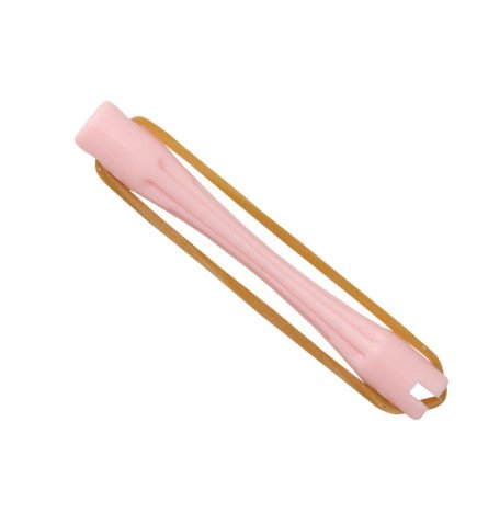 BOLSA 100 BIGUDIS PLAS.N.1 ROSA