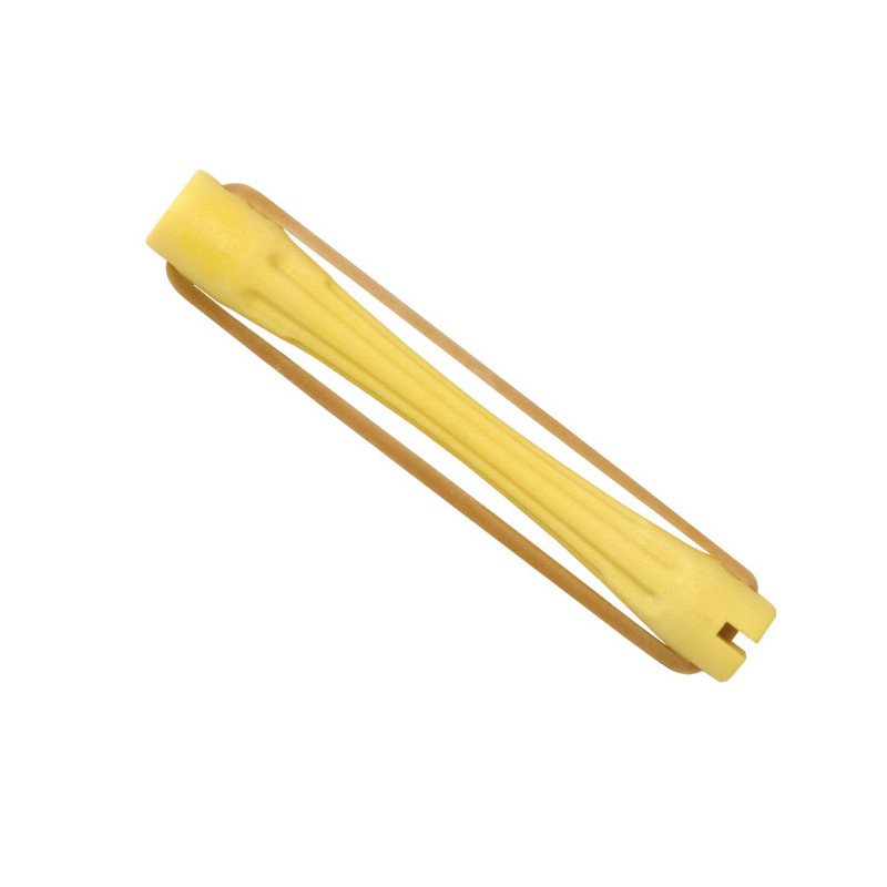 BOLSA 100 BIGUDIS PLAS.N.2 AMARILLO