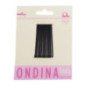 CARTON 12 CLIPS ONDINA BOLA NEGRO 50 MM