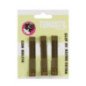 CART.12 CLIPS EUROSTIL BRONCE 55 MM