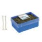 CAJA 150 CLIPS BRONCE EUROSTIL 70 MM