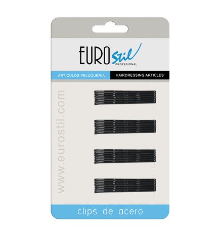 CARTON 24 CLIPS OND.NEGRO 50 MM