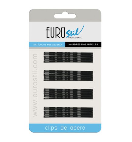 CARTON 24 CLIPS OND.NEGRO 70 MM