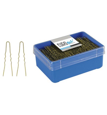 CAJA 400 HORQ.INVISIBLES BRONCE EUROSTIL 55 MM