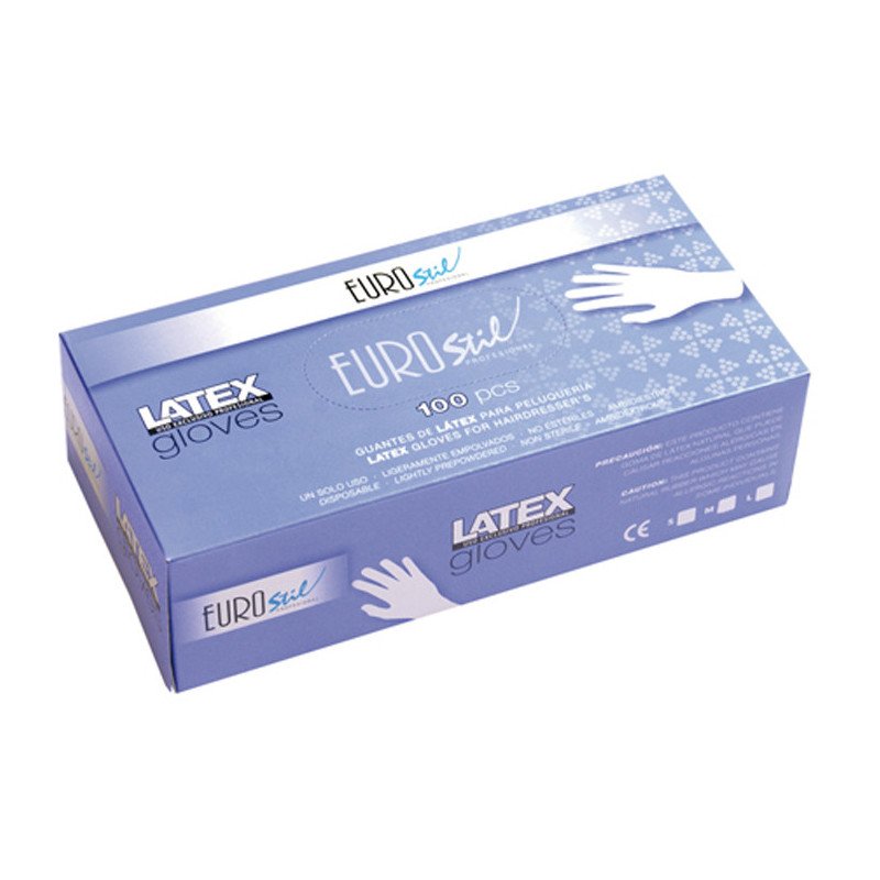 CAJA 100 GUANTES LATEX BLANCO MEDIANO