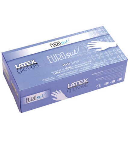 CAJA 100 GUANTES LATEX BLANCO MEDIANO