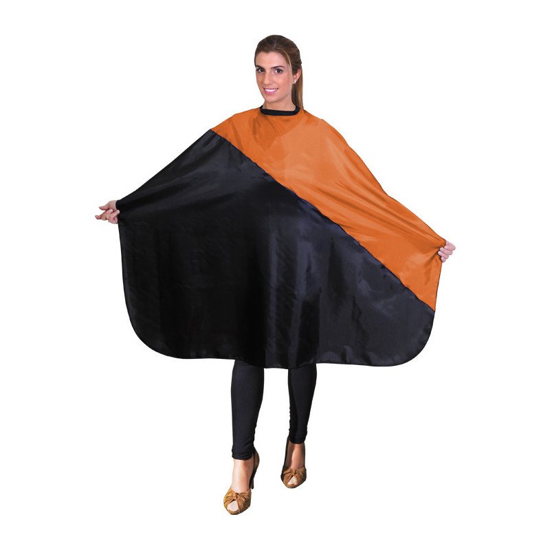 CAPA CORTE NEGRO NARANJA VELCRO