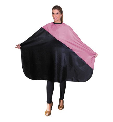 CAPA CORTE NEGRO ROSA VELCRO