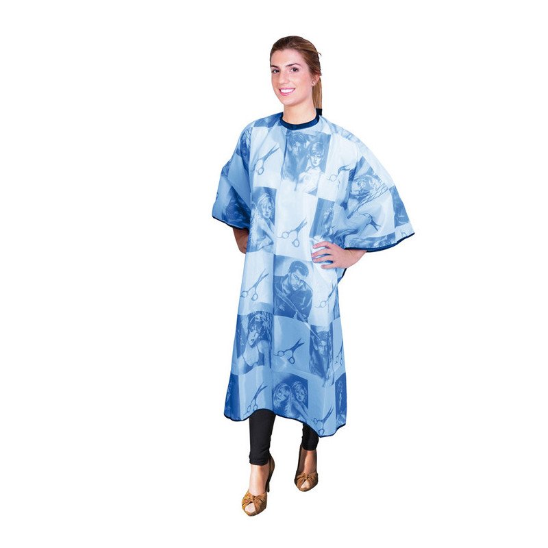 CAPA CORTE MODELO TIJERAS AZUL