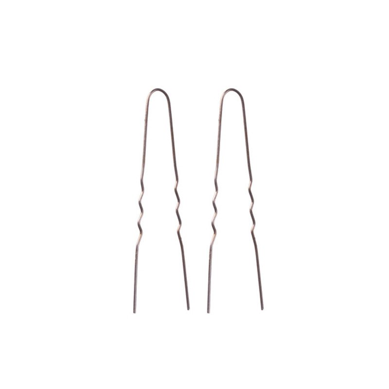 CAJA 200 G.HORQUILLAS INVIS.BRONCE 49 MM