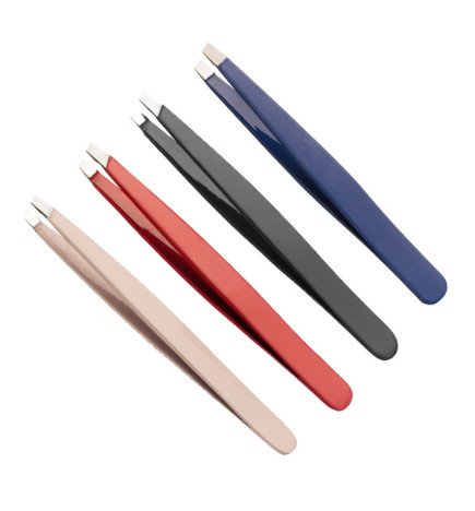 PINZA DEPILAR OBLICUA COLORES