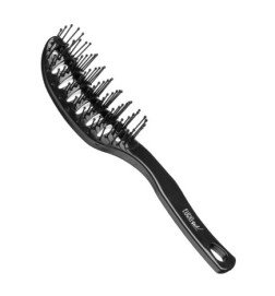 CEPILLO VENT CURVO NEGRO