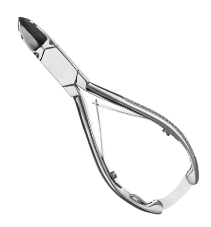 ALICATE PODOLOGO DOBLE MUELLE 14 CMS.