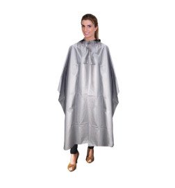 CAPA PARA CORTE Y TINTE PLATA