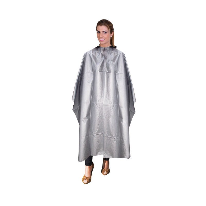 CAPA PARA CORTE Y TINTE PLATA