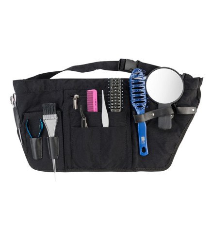 PORTA UTILES CINTURA NYLON NEGRO 25 X 59