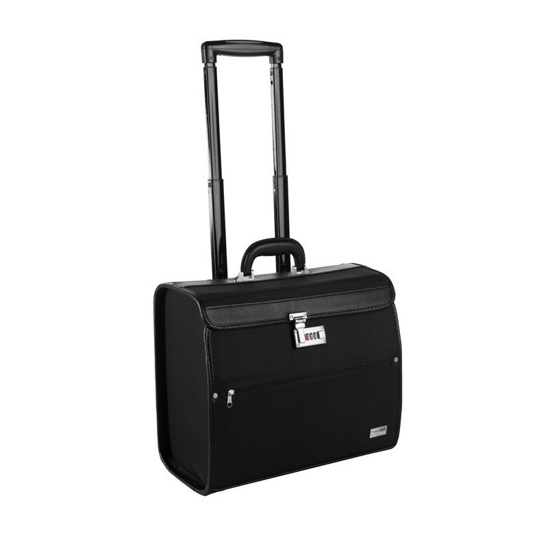 MALETIN TROLLEY NEGRO 42X20X35
